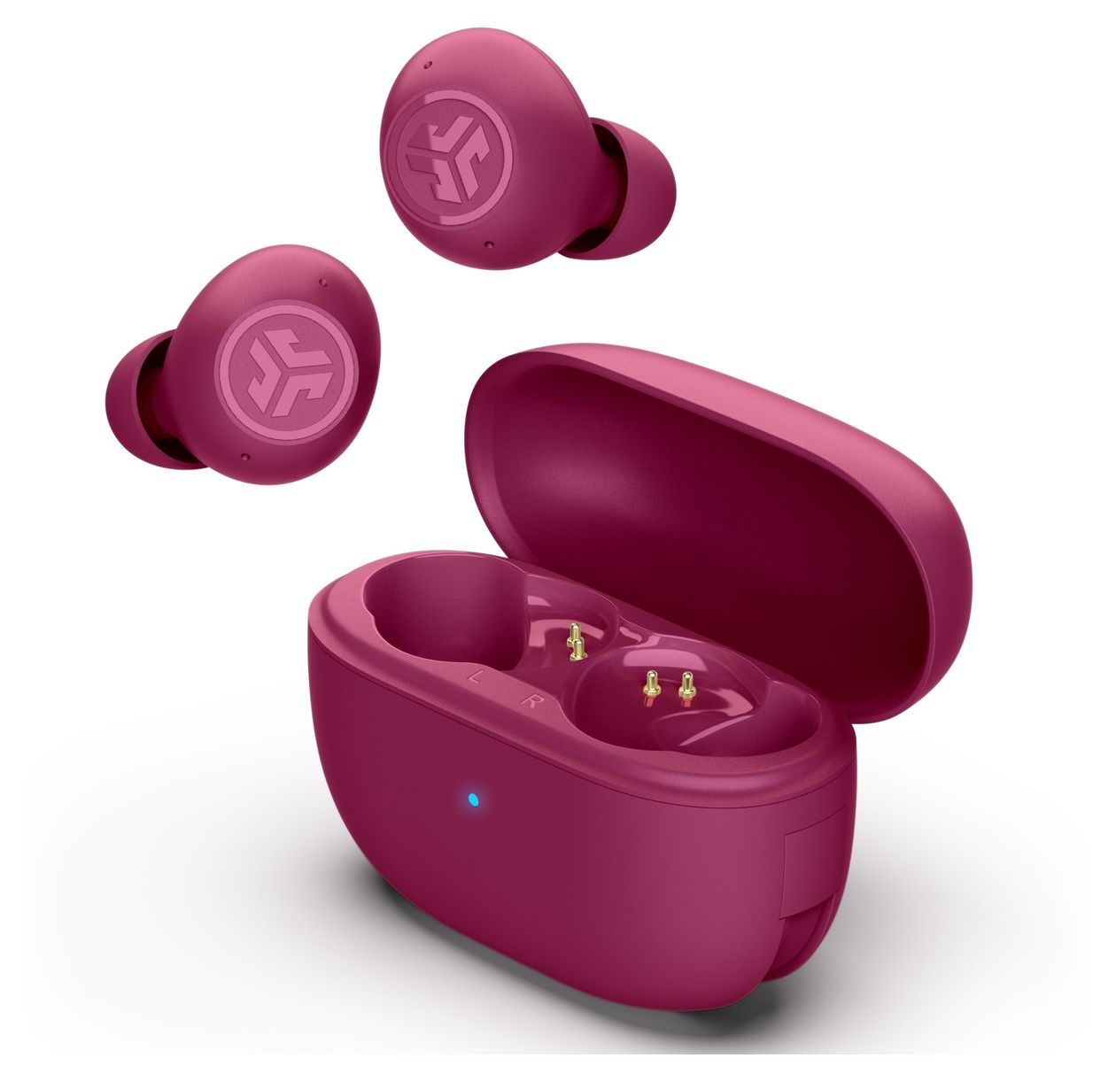 Go Pop ANC In-Ear Bluetooth Kopfhörer Kabellos TWS 7 h Laufzeit IP55  (Fuchsie) 