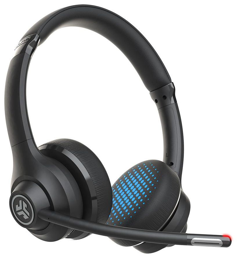 Go Work Ohraufliegender Bluetooth Kopfhörer kabelgebunden&kabellos (Schwarz, Blau) 