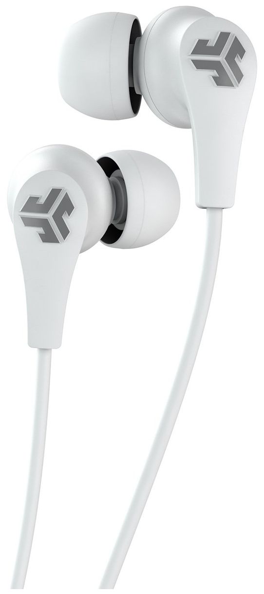 JBuds Pro In-Ear Bluetooth Kopfhörer kabellos 10 h Laufzeit IP55 (Weiß) 