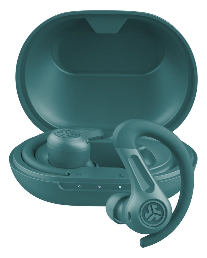 JBuds Sport In-Ear Bluetooth Kopfhörer Kabellos TWS 14 h Laufzeit IP66  (Türkis) 