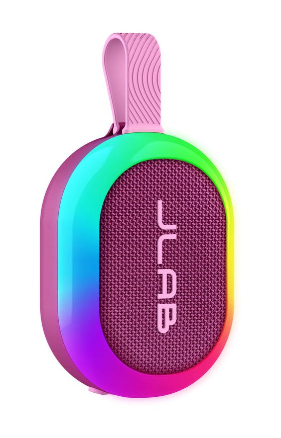 Pop Party 5 W Bluetooth Lautsprecher IP55 Laufzeit bis 8 h  (Pink) 