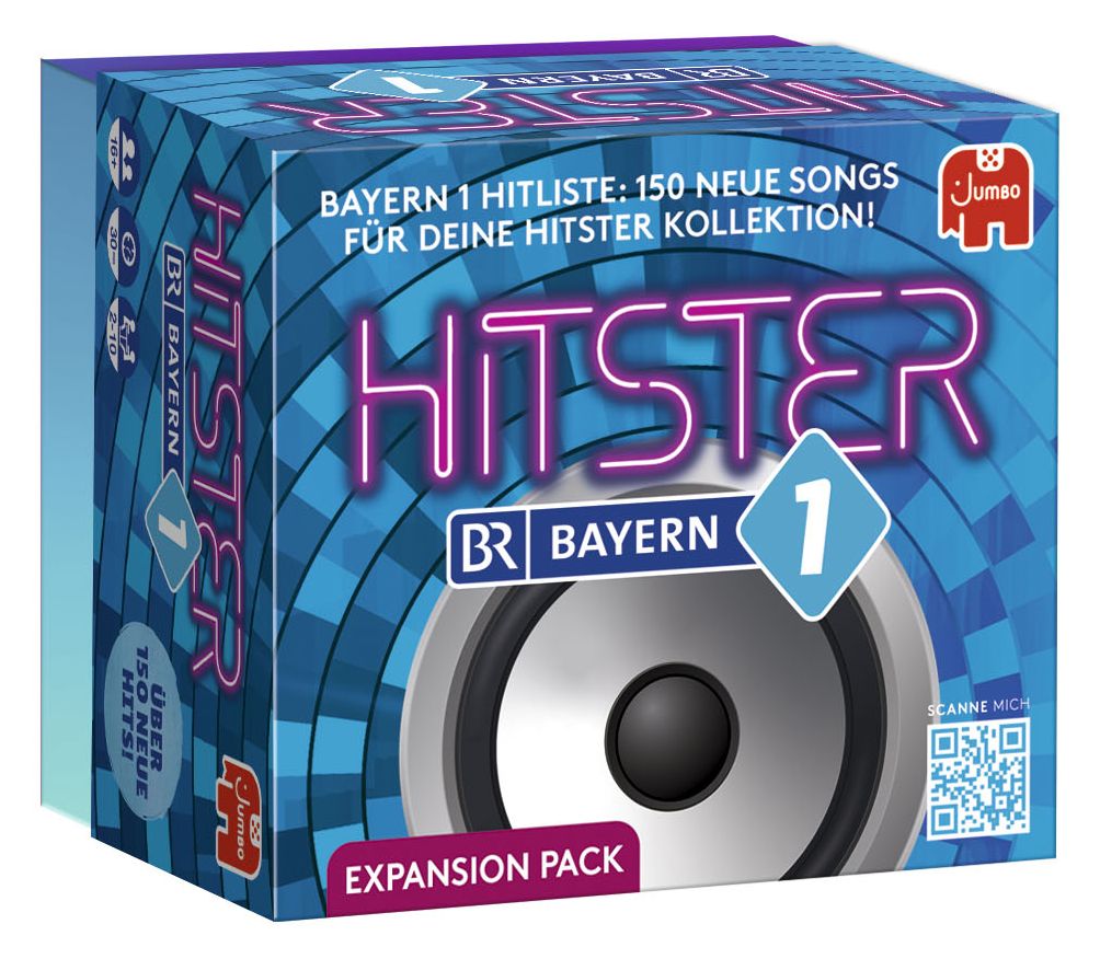 Hitster – Bayern 1 Expansion Pack Kartenspiel-Erweiterung bis zu 10 Spielern ab 16 Jahr(e) 