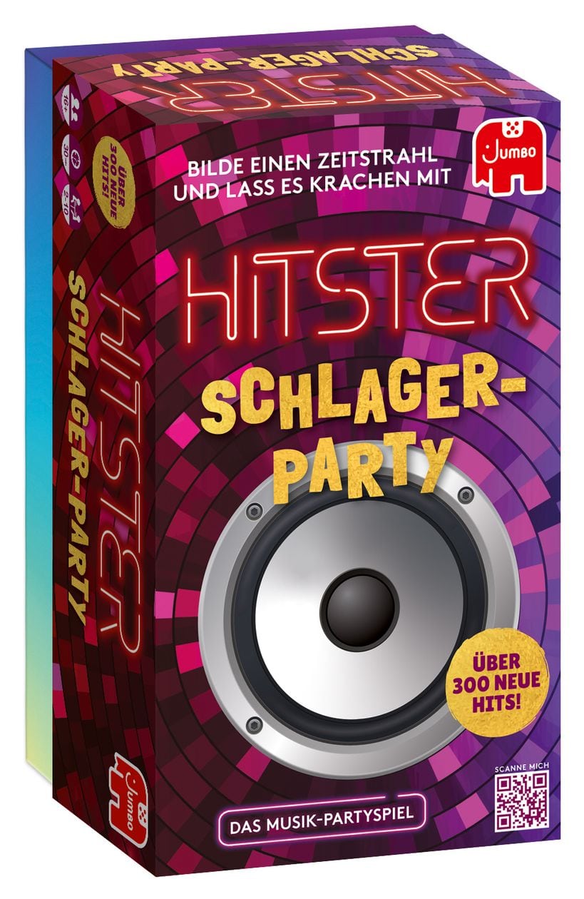 Hitster - Schlager Party Brettspiel bis zu 10 Spielern ab 16 Jahr(e) 
