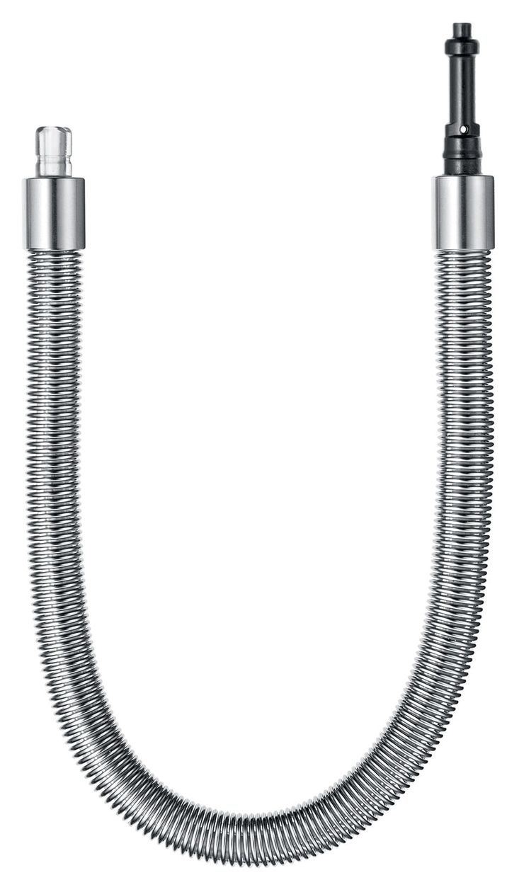24112 HP1 Milchschlauch ED-Ummantelung Spiralfeder aus Edelstahl  Milchschlauch  (Edelstahl) 