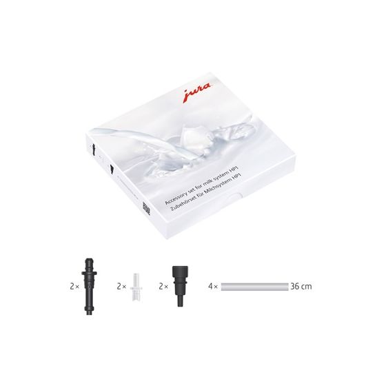 24115 HP1 Zubehörset für Milchsysteme   (Schwarz, Weiß) 