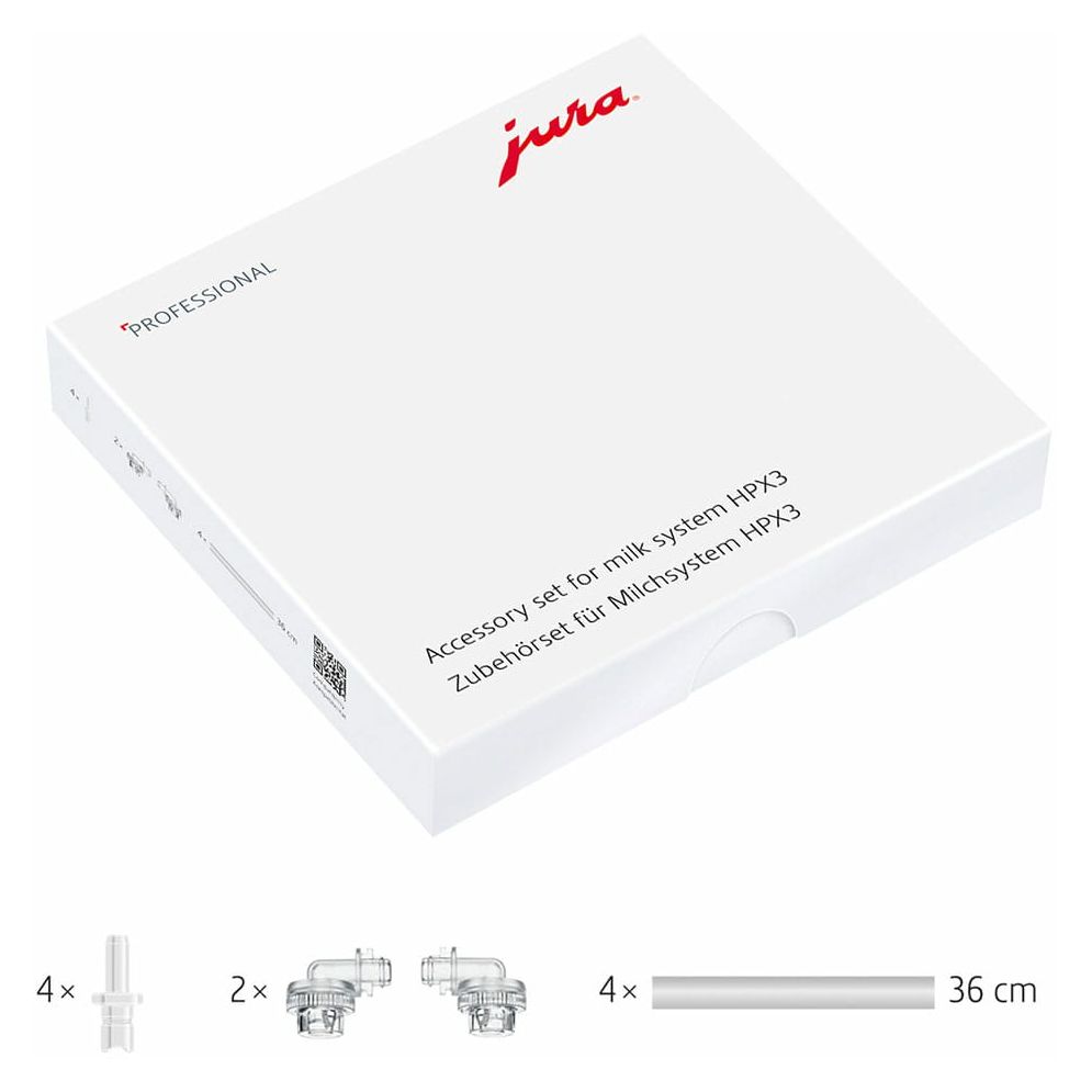 24287 Zubehörset für Milchsystem HPX3  Milchauslauf  (Transparent) 