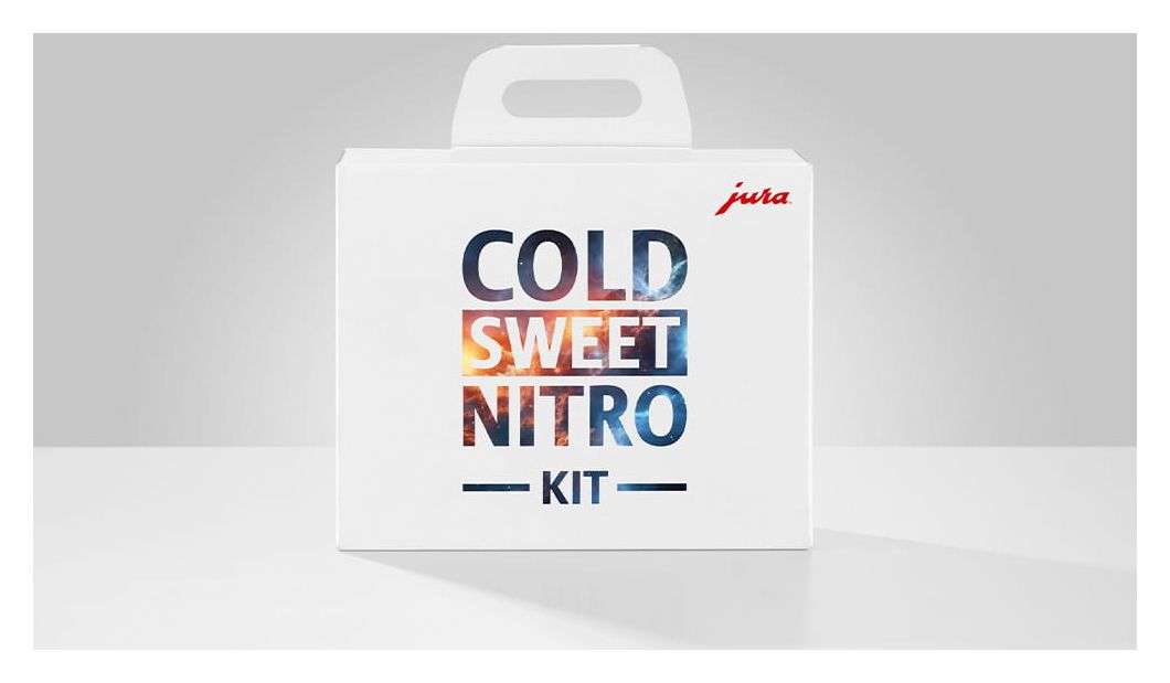 24328 Cold Sweet Nitro Kit  Syrup attachment (Schwarz, Edelstahl, Transparent) 