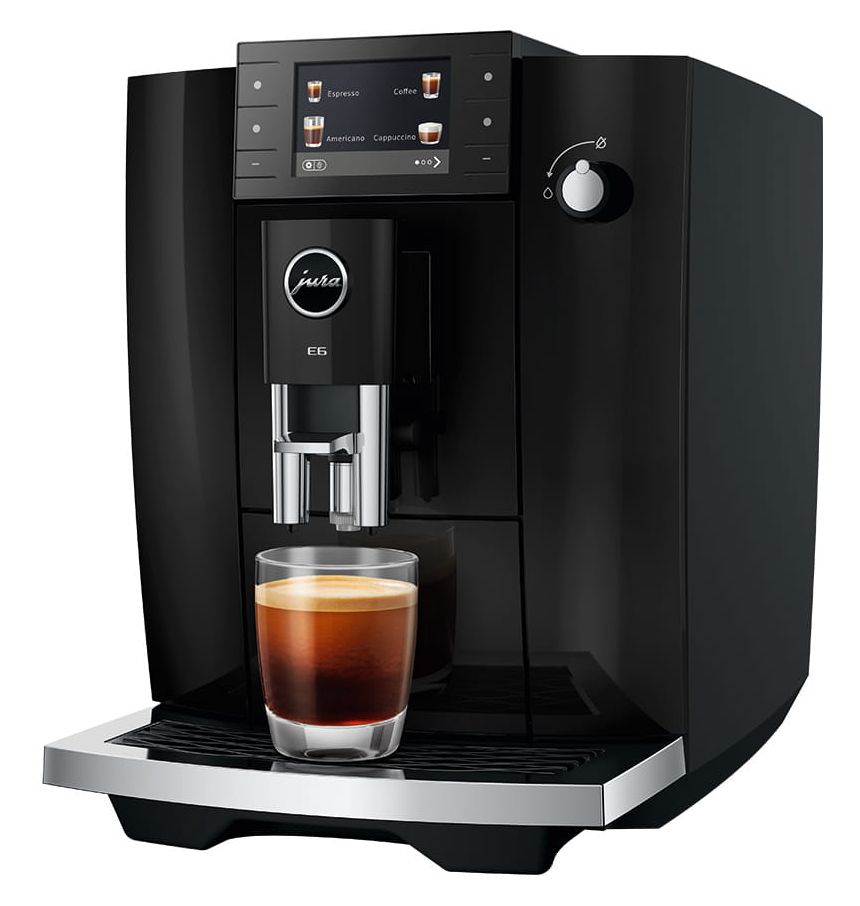 E6 Kaffeevollautomat 15 bar 1,9 l AutoClean (Piano Black (EC)) 