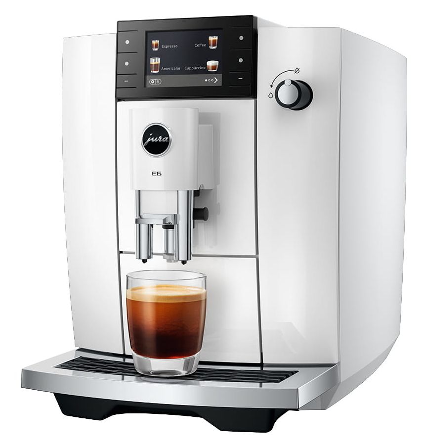 E6 Kaffeevollautomat 15 bar 1,9 l AutoClean (Piano White (ED)) 