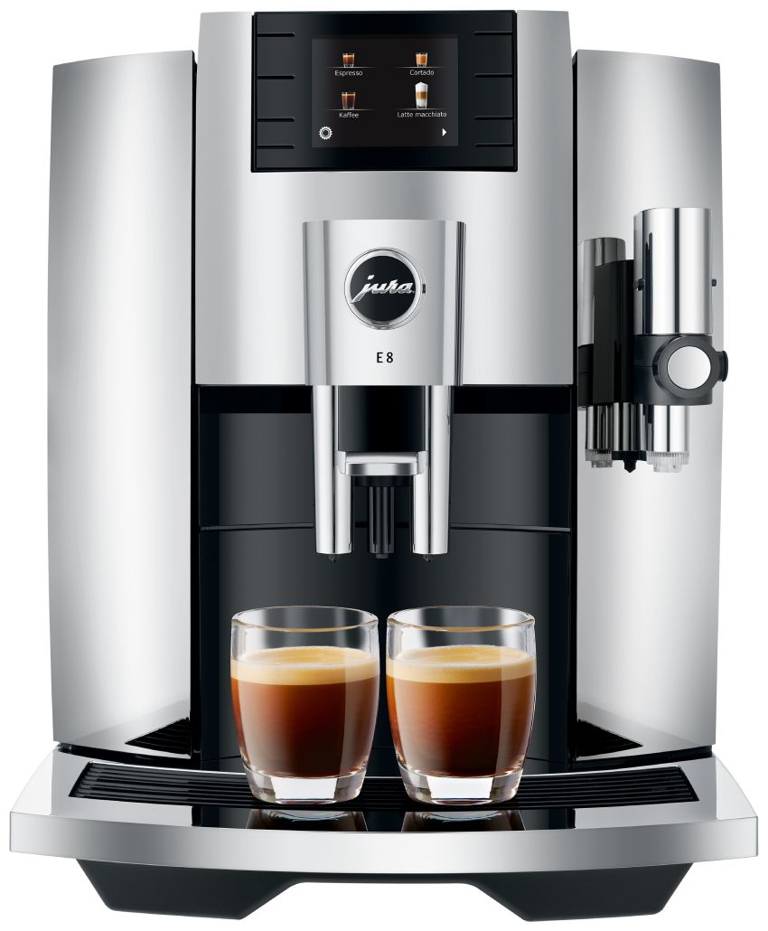E8 Kaffeevollautomat 15 bar 1,9 l 280 g AutoClean (Chroom) 