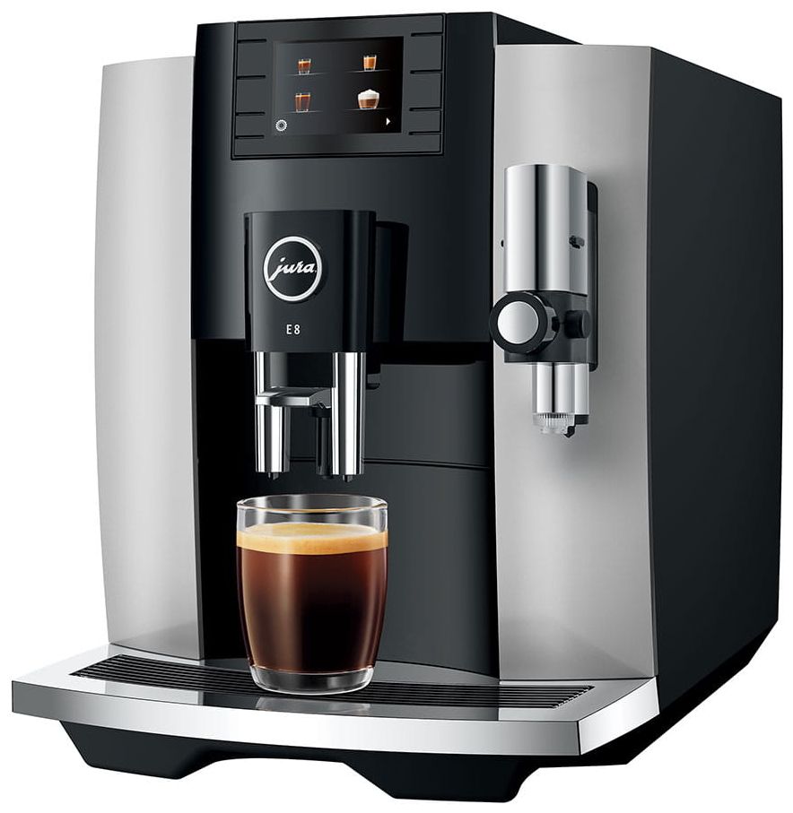 E8 Kaffeevollautomat 15 bar 1,9 l 280 g AutoClean (Platin (EB)) 