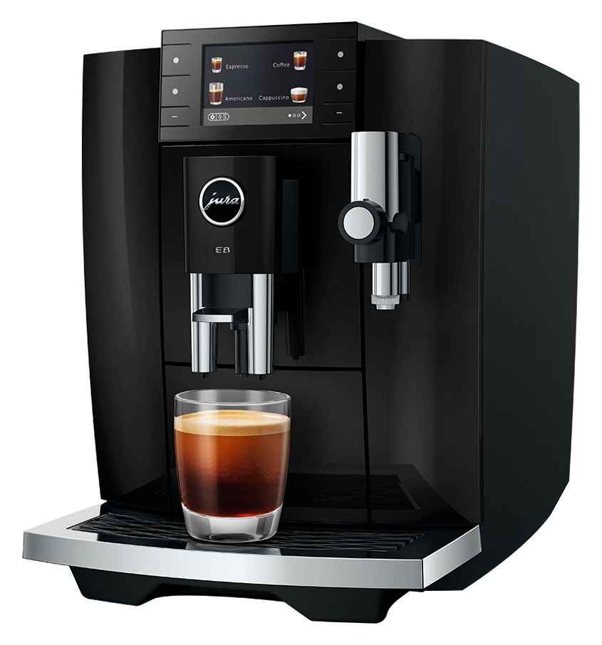 E8 Kaffeevollautomat 15 bar 1,9 l AutoClean  (Schwarz) 