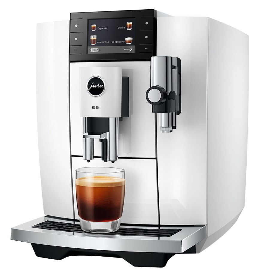 E8 Kaffeevollautomat 15 bar 1,9 l AutoClean  (Weiß) 