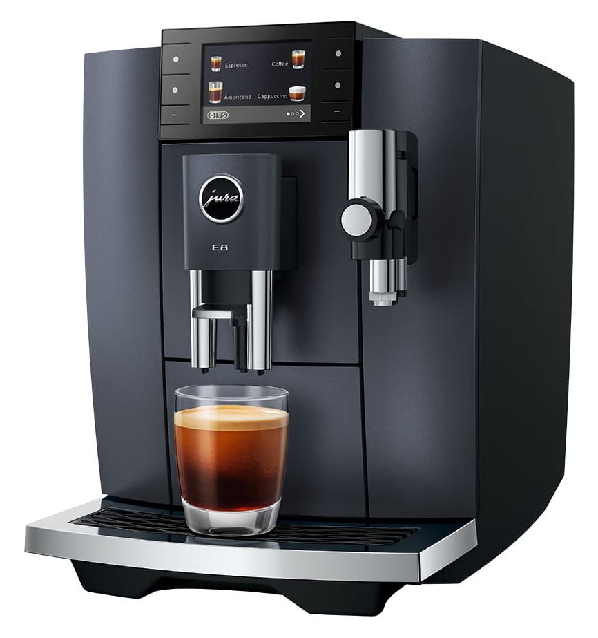 E8 Kaffeevollautomat 15 bar 1,9 l AutoClean  (Schwarz) 