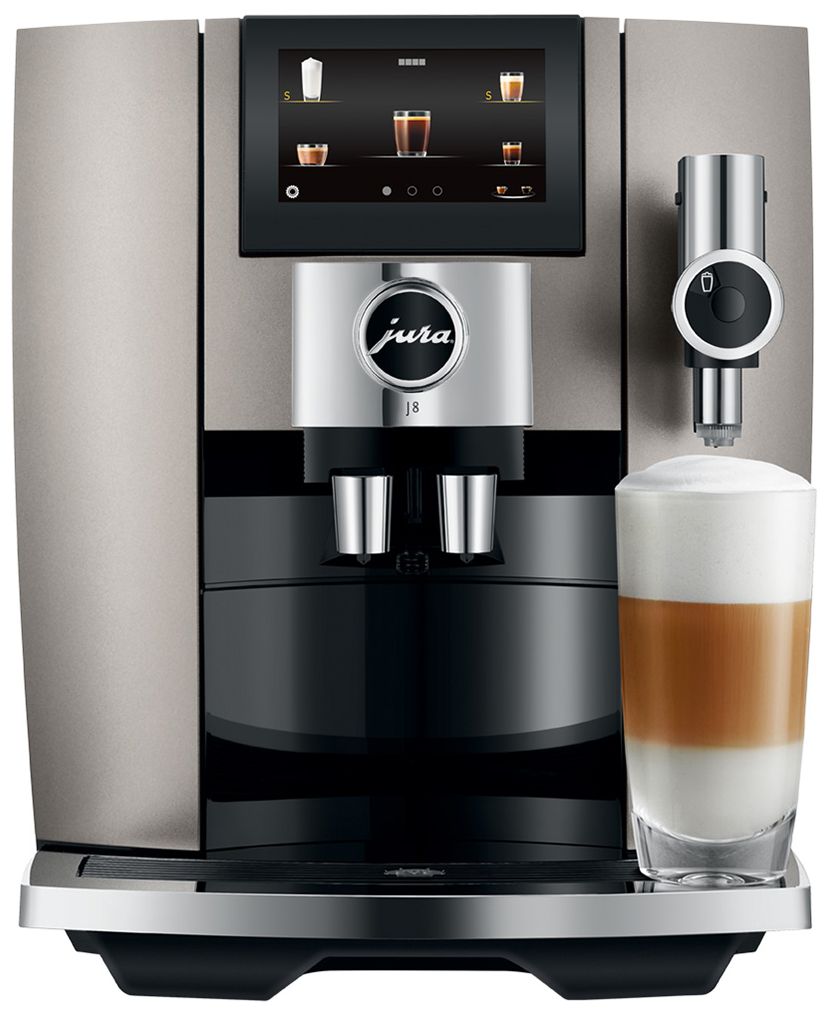 J8 Kaffeevollautomat 15 bar 1,9 l 280 g AutoClean (Midnight Silver (EA)) 