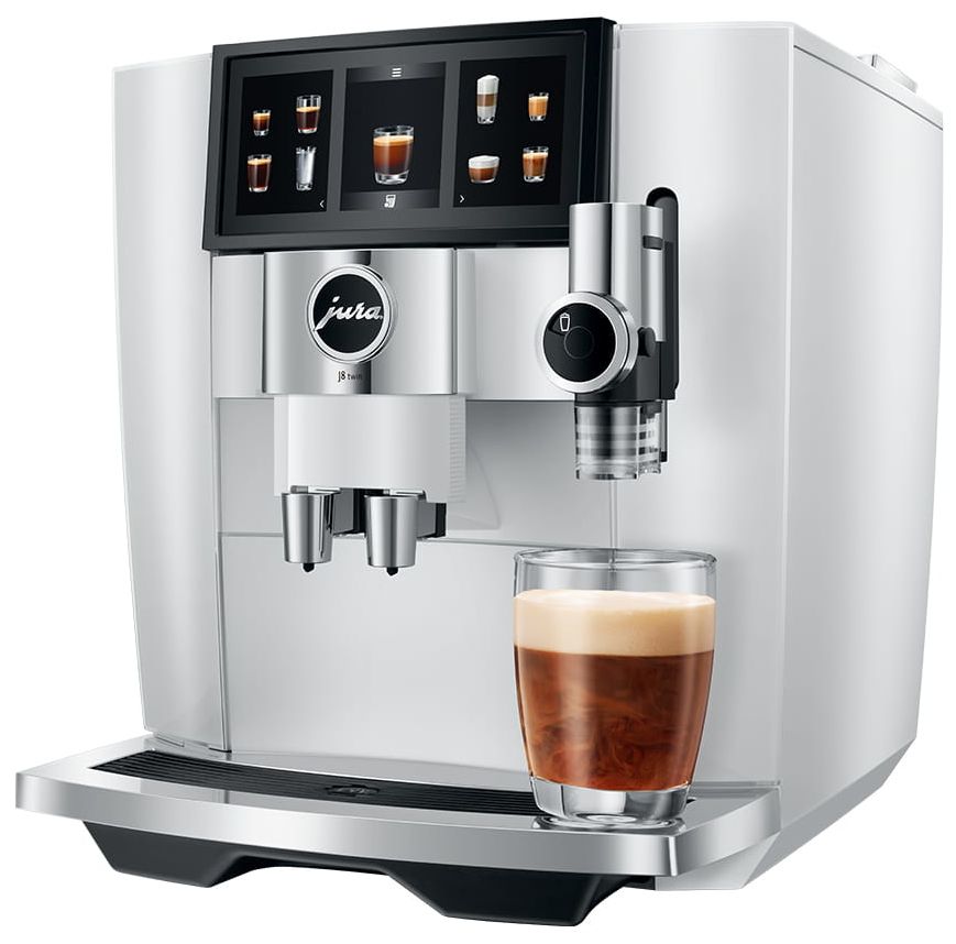 J8 twin Kaffeevollautomat 15 bar 1,9 l 180 g AutoClean (Diamond White (EA)) 