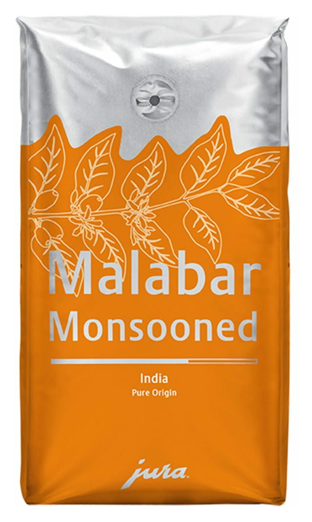 JURA Malabar Monsooned Indien Pure Origin 250g Kaffeebohnen Arabica-Kaffee 