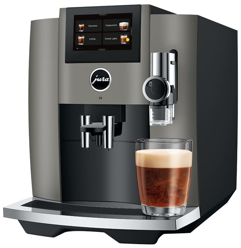 S8 Kaffeevollautomat 15 bar 1,9 l 280 g AutoClean (Dark Inox) 