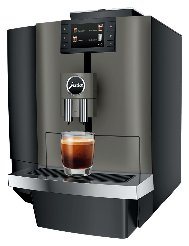 X4c Kaffeevollautomat 15 bar 2,8 l 500 g  (Schwarz, Stahl) 