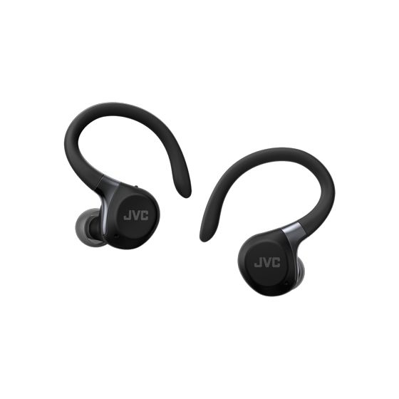 HA-EC75T-B-U In-Ear Bluetooth Kopfhörer kabellos 11 h Laufzeit IP57  (Schwarz) 
