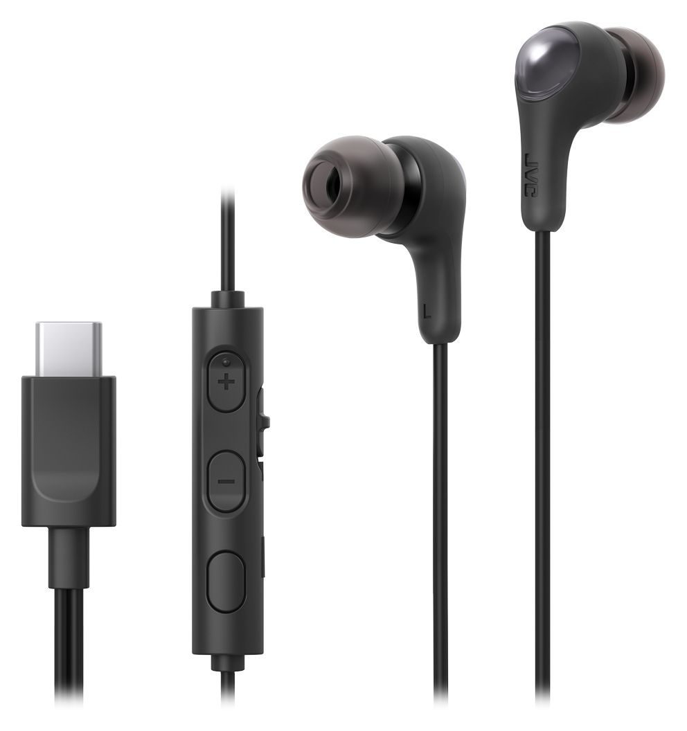 HA-FR9UC In-Ear Kopfhörer Kabelgebunden USB Typ-C  (Schwarz) 