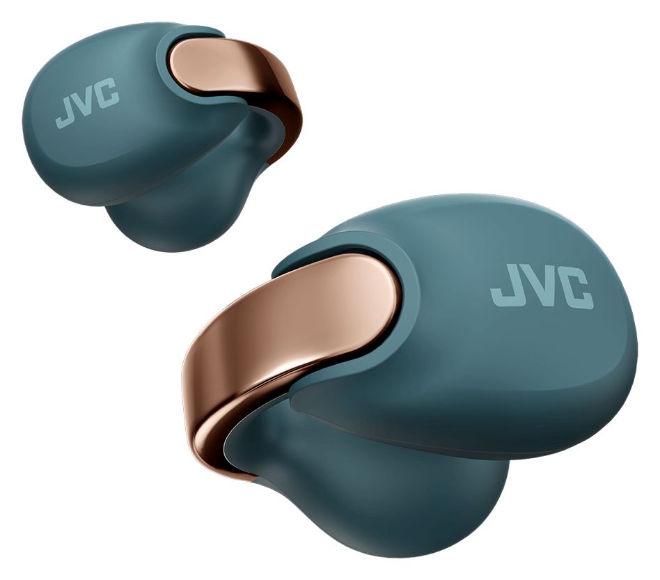 HA-NP1T In-Ear Bluetooth Kopfhörer Kabellos TWS IPX4 USB Typ-C  (Blau, Gold) 