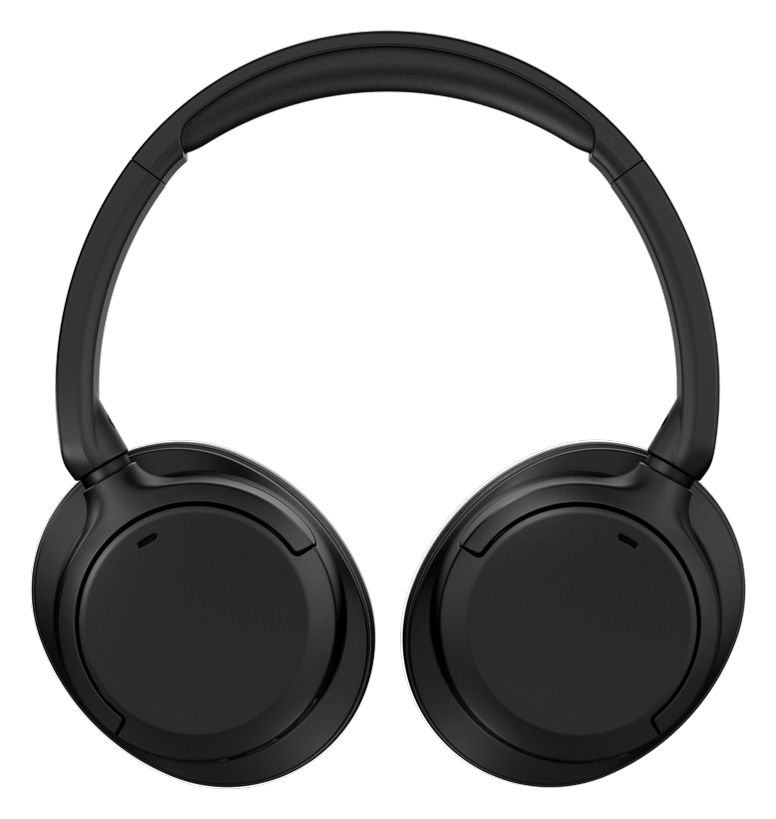HA-S75N Over Ear Bluetooth Kopfhörer kabellos 50 h Laufzeit USB Typ-C  (Schwarz) 
