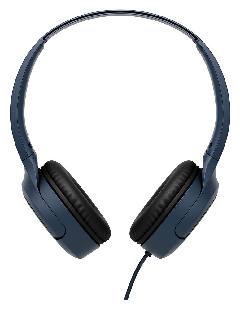 HAS33UC Ohraufliegender Kopfhörer Kabelgebunden USB Typ-C  (Schwarz, Blau) 