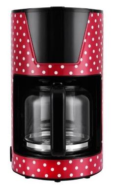 TKG CM1045 1RWD 15 Tassen Filterkaffeemaschine 1,8 l (Schwarz, Rot) 