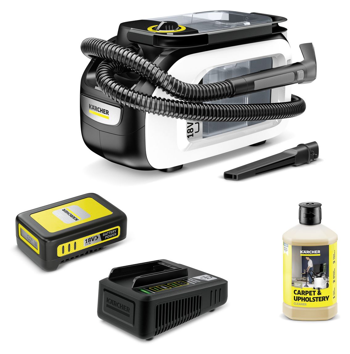 SE3-18 Compact Home Battery Set Naß-/Trockensauger 