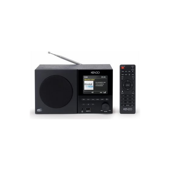 DAB Radio 25EX Bluetooth DAB+, PLL Radio Tragbar  (Schwarz) 