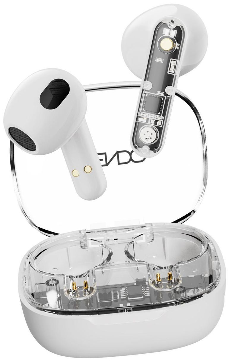 TWS 24 EXT In-Ear Bluetooth Kopfhörer kabellos 4 h Laufzeit (Weiß) 