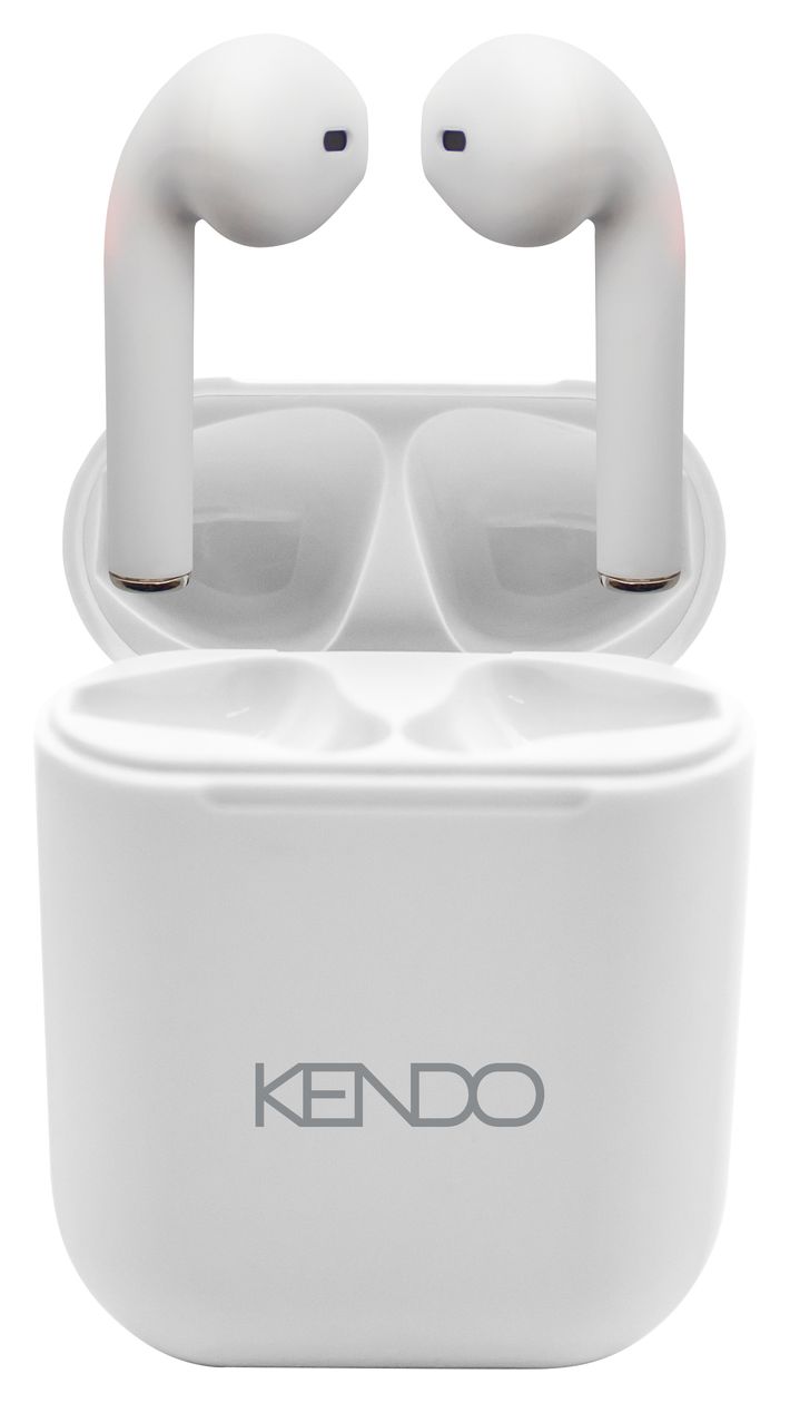 TWS 24EX In-Ear Bluetooth Kopfhörer kabellos 2,5 h Laufzeit  (Weiß) 