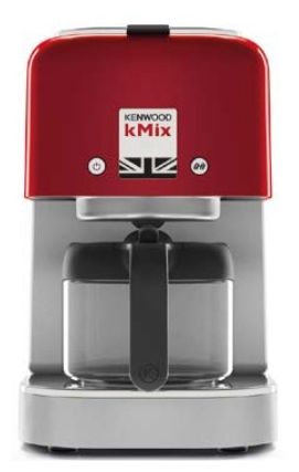 COX750RD 6 Tassen Filterkaffeemaschine 0,8 l (Rot) 