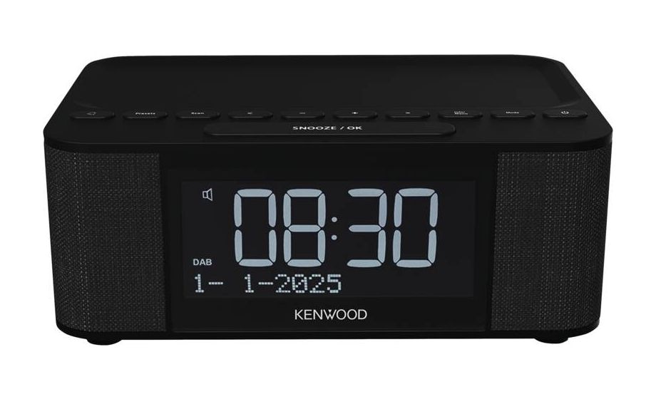 CR-ST55 AB Bluetooth DAB, DAB+, FM Radio Uhr  (Schwarz) 