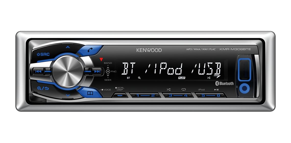 KMR-M308BTE Bluetooth FM, LW, MW Radio Auto  (Silber) 