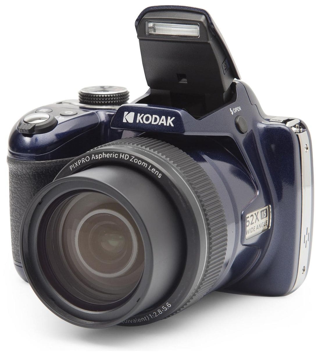 Pixpro AZ528 Kit inklusive Zweitakku und Tasche  Bridgekamera 52x Opt. Zoom (Blau) 