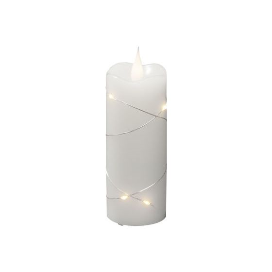 1824-190	LED-Kerze LED 2300 K Warmweiß Batterie/Akku 