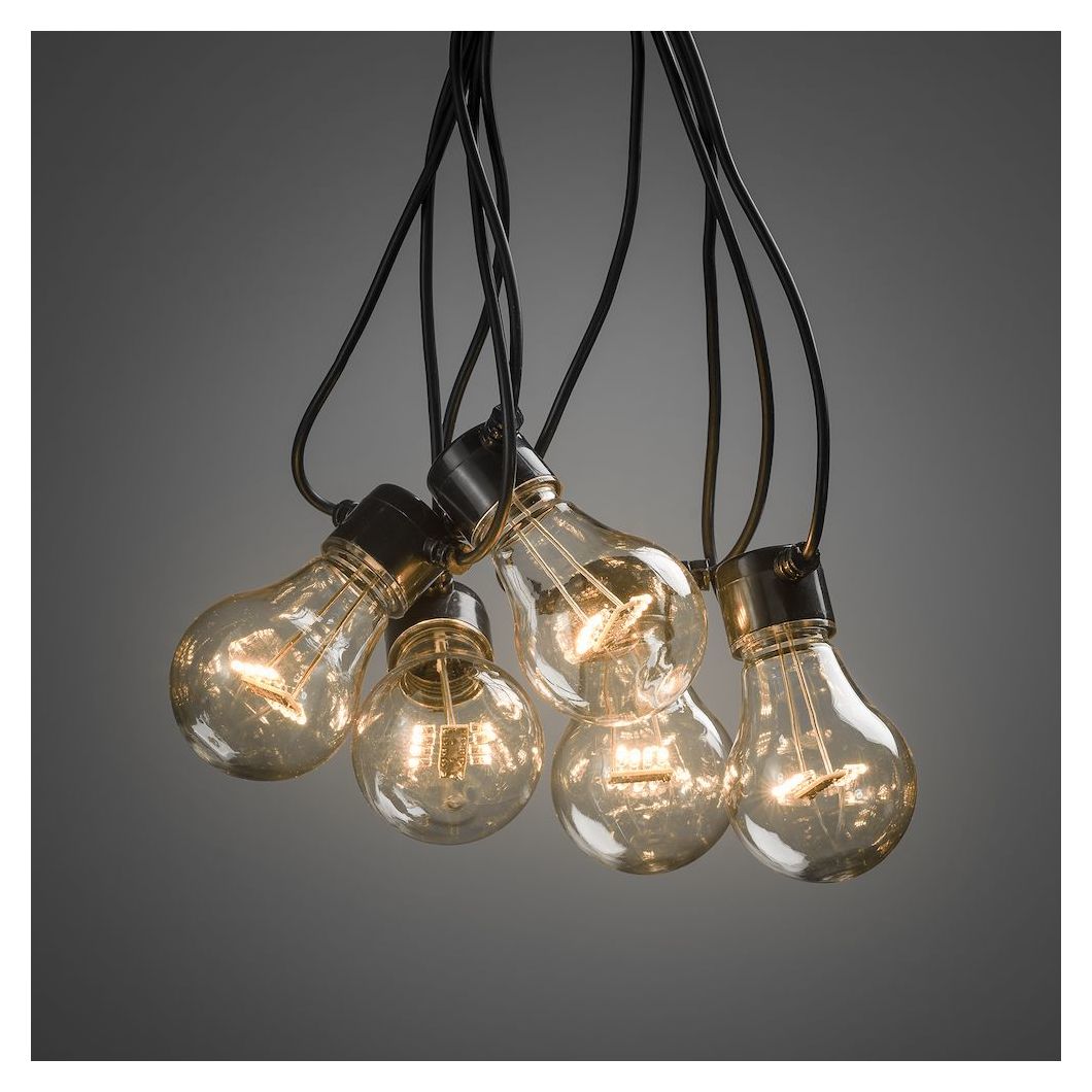 2372-800 LED Biergartenkette mit Timer 