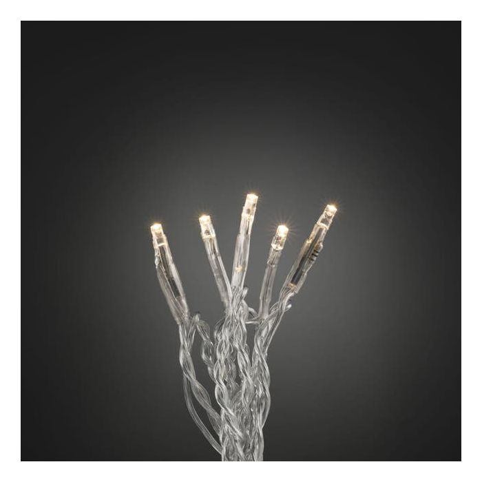 6352-123 Micro-Lichterkette LED Warmweiß (2700K) Warmweiß 