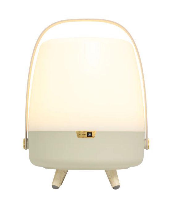 Lite-up Play 2.0 10 W Bluetooth Lautsprecher Laufzeit bis 11 h  (Sand, Weiß, Holz) 