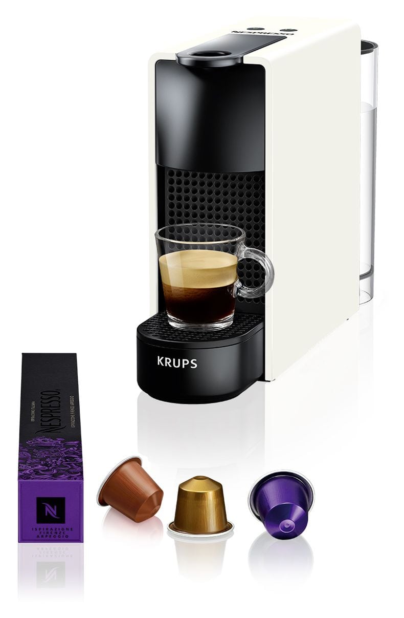 XN1101 Essenza Mini Nespresso Kapselmaschine 19 bar 0,6 l  (Schwarz, Weiß) 