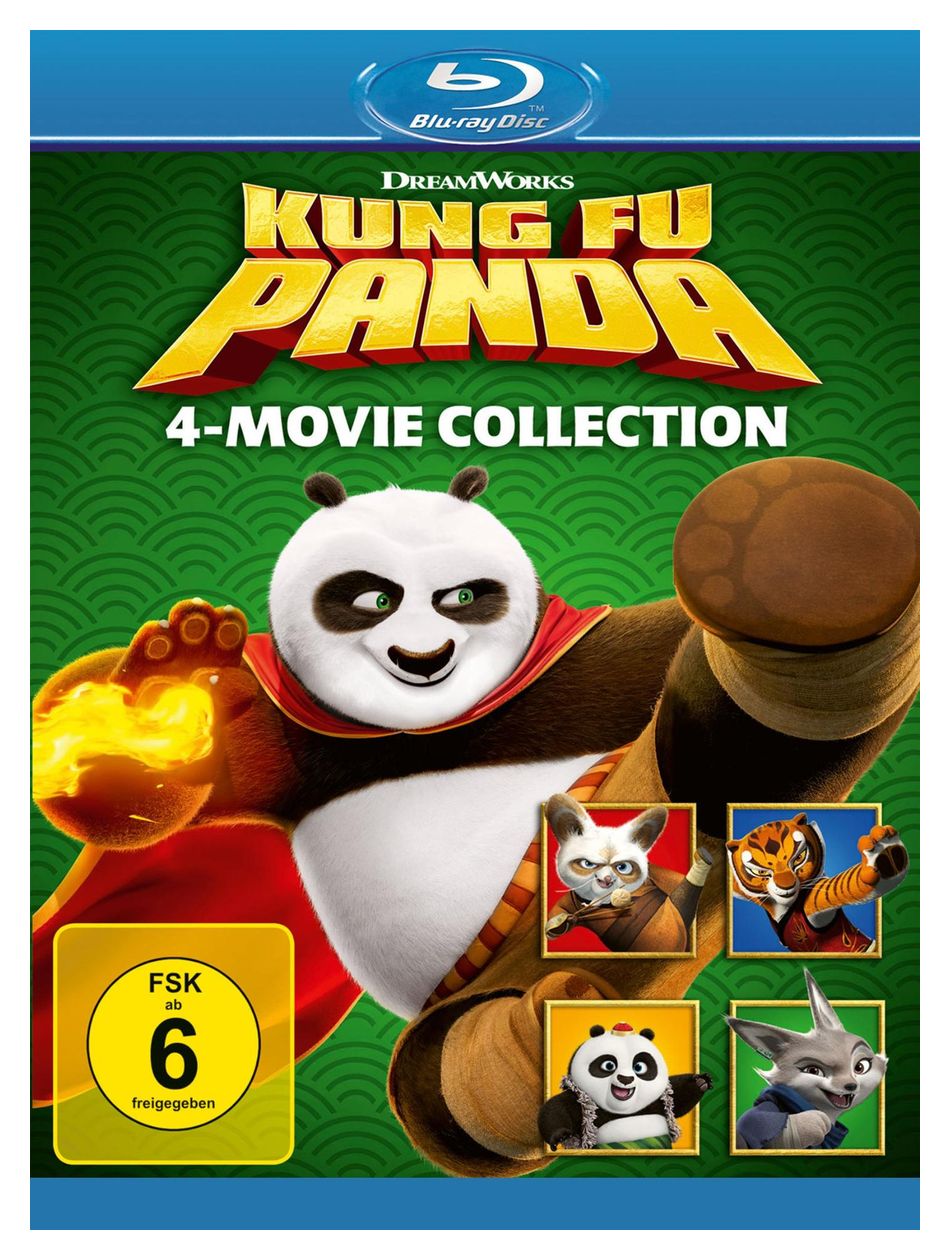 Kung Fu Panda - 1-4 Collection (Blu-Ray) 