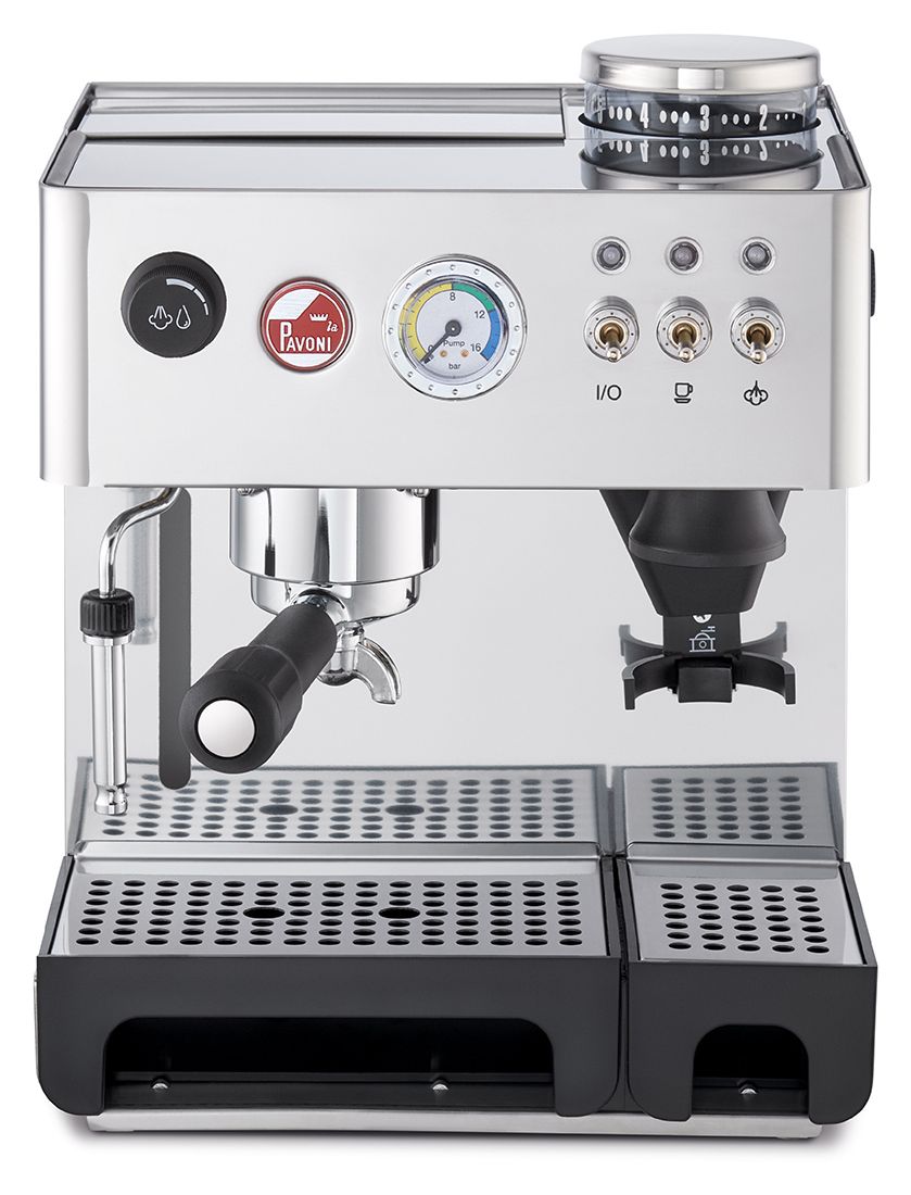 LPCDMB01EU Domus Bar Siebträger Kaffeemaschine 15 bar 1200 W  (Edelstahl) 