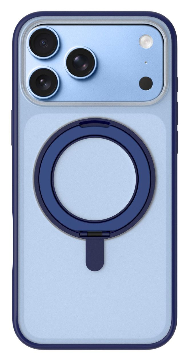 Flexi Protect Cover für Apple iPhone 18 Pro  (Navy, Blau) 