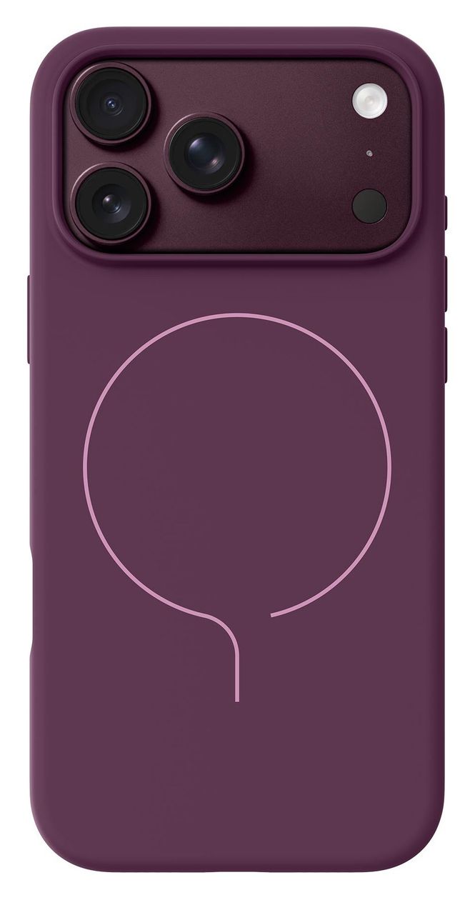 Huex Slim Cover für Apple iPhone 18 Pro Max  (Burgund) 
