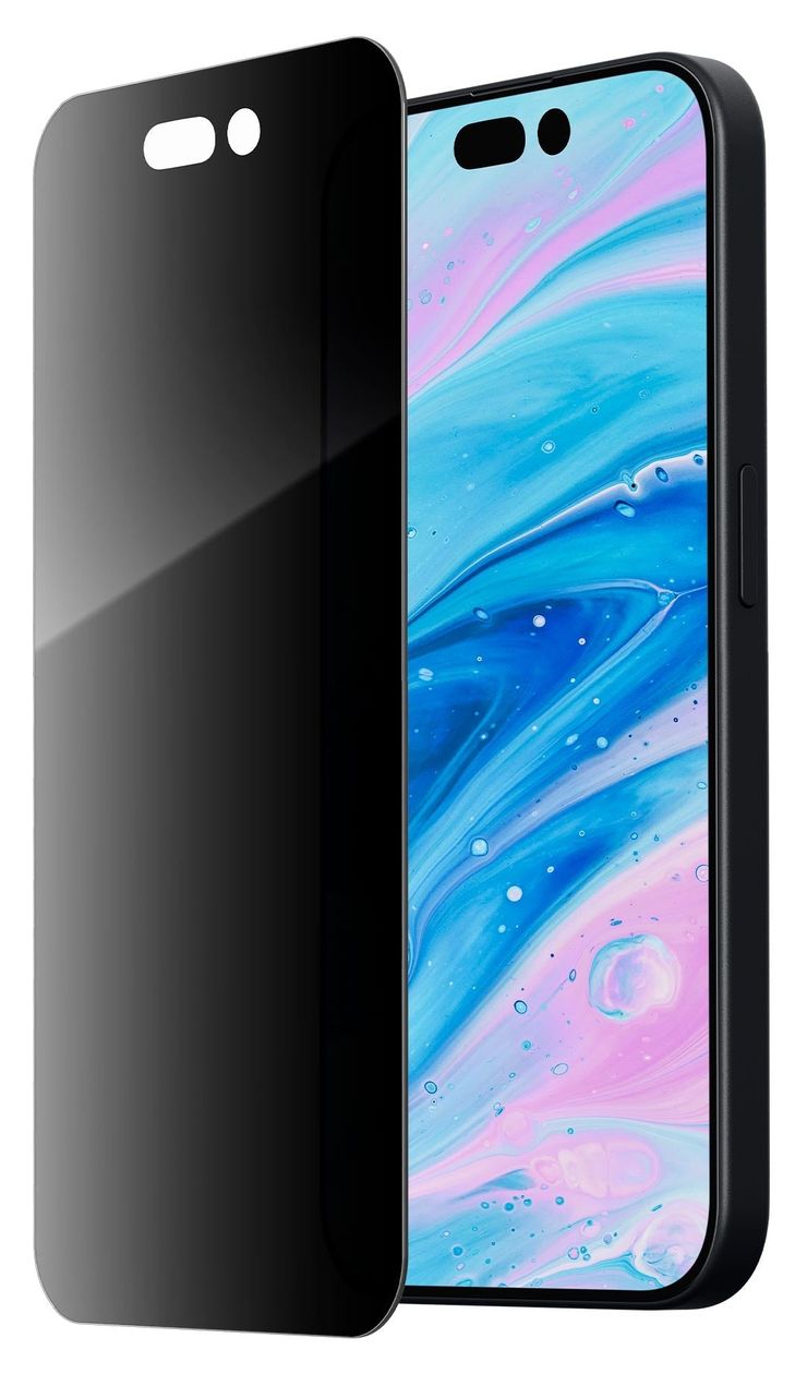 PRIME PRIVACY Screen Protector kompatibel mit iPhone 15 Serie 