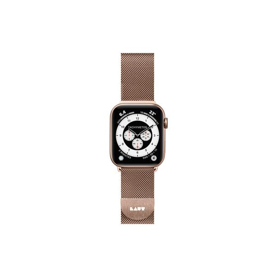 Steel Loop Armband Watch Series 1-8 & SE & ULTRA  (Gold) 