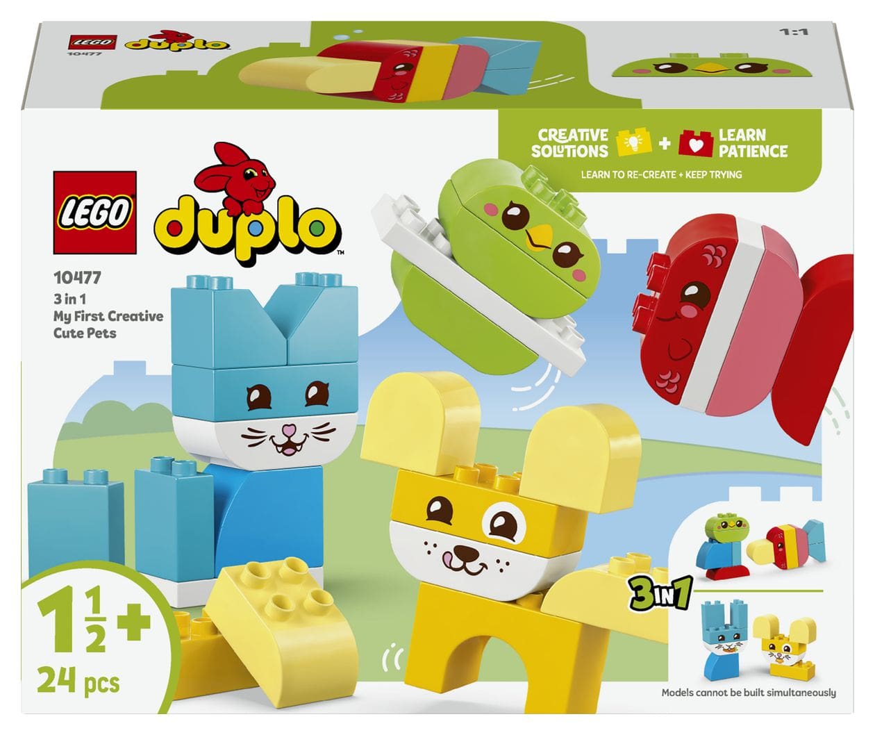 3-in-1 Kreative Tiere 