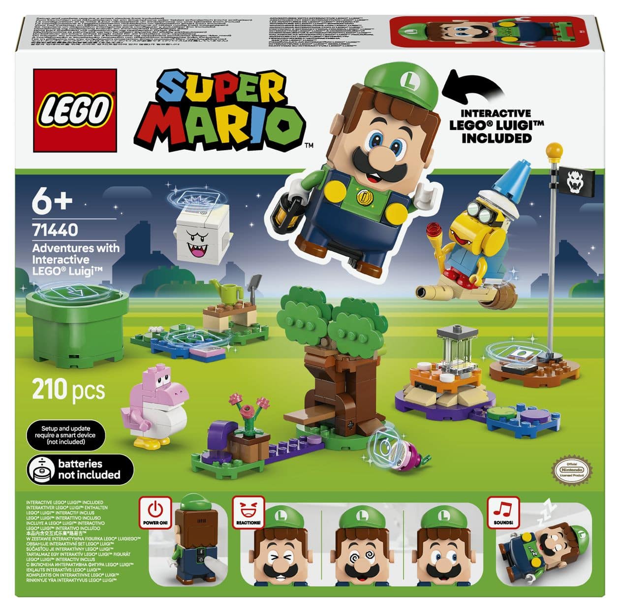 Abenteuer mit dem interaktiven LEGO® Luigi™ 